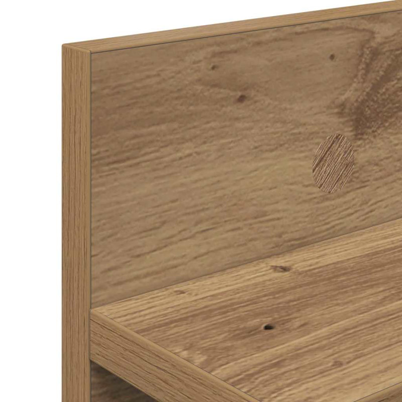 Wall-Mounted Coat Rack 100 X 10.5 X 18 Cm, Artisan Oak