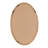 Oval Rattan Wall Mirror
