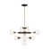 Andrea 7 - Light Dimmable Sputnik Modern Linear Chandelier