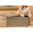 Go-Poufs Knock-Down Rectangular Teddy Boucle Storage Ottoman | 30"x15"x15" |-109102718