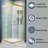 36" W X 36" D X 71" H Framed Square Shower Enclosure With 1/4"Clear Tempered Glass-114579049-123589983