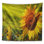 Tournesols floraux de Toscane sur une tapisserie verte