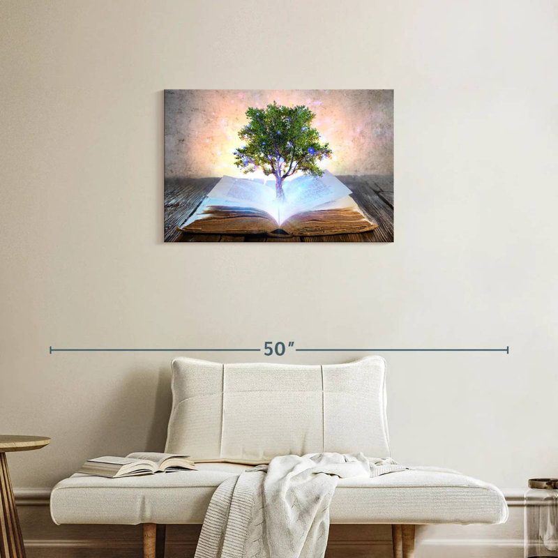 Ashelle livre de l'arbre de la sagesse, H 20 po x l 30 po