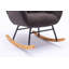 Chaise berçante rembourrée Lamond-1950182948