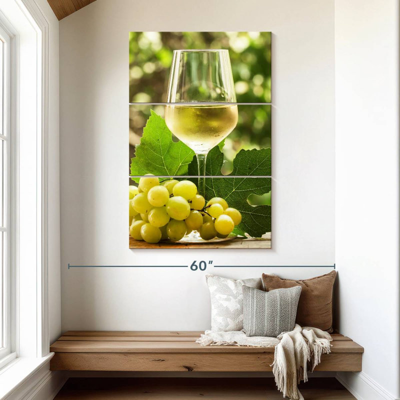 Vin blanc refroidi Yarlin, H 50 po x l 32 po