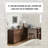 86.61"Simple solid wood chest of drawers and dressing table in one piece-779221620