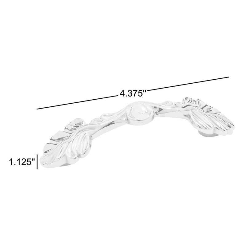 CP Series 3" Center to Center Arch Pull, Polished Brass