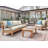 Khari Sonoma 3-Person Teak Outdoor Sofa-662436716