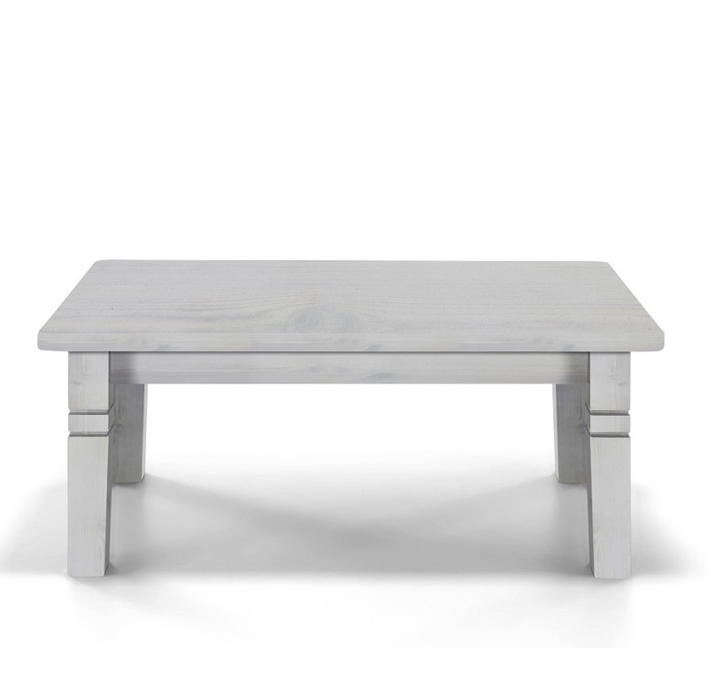 Polebridge Four Leg Coffee Table, Weiß/Weiß
