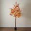 8Ft. Pre-Lit Grand Autumn Eucalyptus Artificial Fall Tree With 540 Warm White LED Lights-1863155084