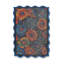Tapis vert tissé à motif floral lavable Mosso-231717946