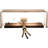 Ramus Steel Flush Mounted Sconce