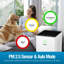 Purificateur d'air à console personnelle HEPA 2152 pi. Ca.