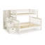 Lit superposé standard en bois massif avec 3 tiroirs Haussman-2132536599