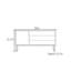 Buffet simple de style nordique moderne