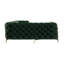 Chesterfield Corner Sofa L-Shape  with Gold Metal Legs-420624070-420588192