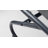 Caili Outdoor Steel Sling Rocking Chair Set With Ottoman