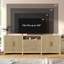 Meuble télé 95 po pour téléviseur de 100 po ou moins, meuble audio-vidéo moderne avec armoires de rangement-1957161471