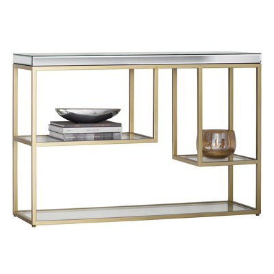 Brezza 120cm Glass Top Console Table