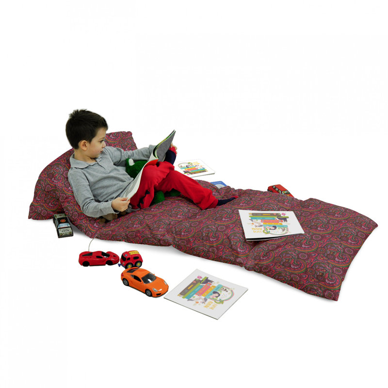 Housse de coussin d'extérieur basée sur des spirales à torsades, H 2 po x l 36 po x P 88 po