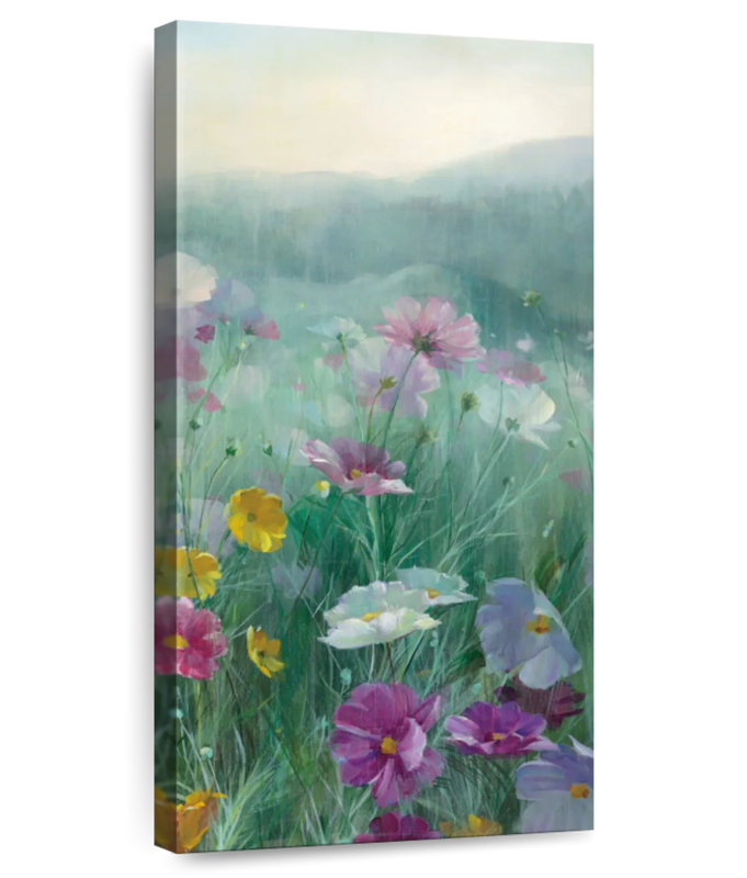 Cosmos At Dawn III, 30" H x 15" W