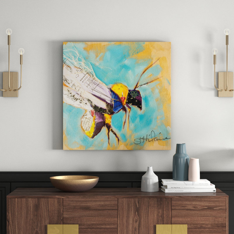 Elizabeth St. Hilaire - Wrapped Canvas Painting, 81cm H x 81cm W x 3.81cm D