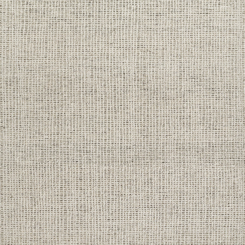 Tapis gris et ivoire en laine touffeté à la main Ebern Designs Reanne, Rectangle de 5 pi x 8 pi