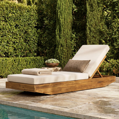 Chaise longue réglable DaPrato