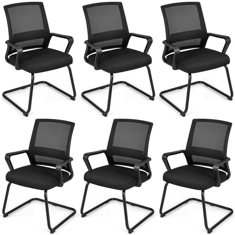 Fauteuil de conférence en filet 6 pièces Orren Ellis