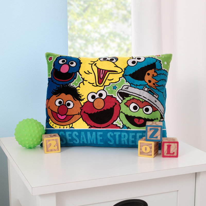  Oreiller décoratif pour tout-petit NoJo Sesame Street