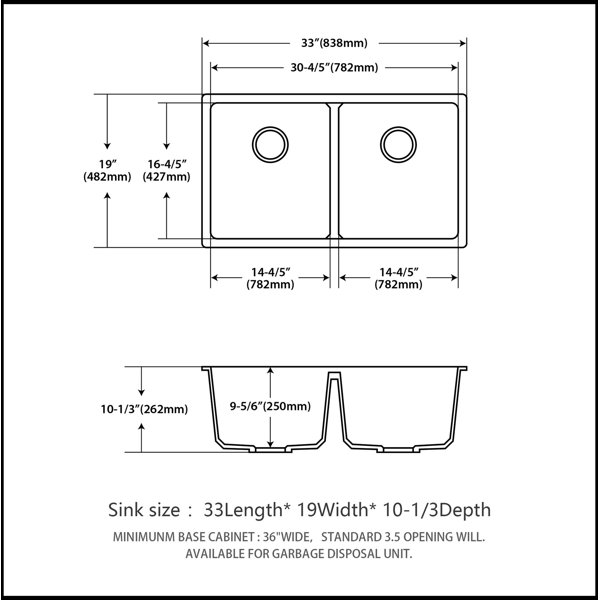 Dimensions du produit