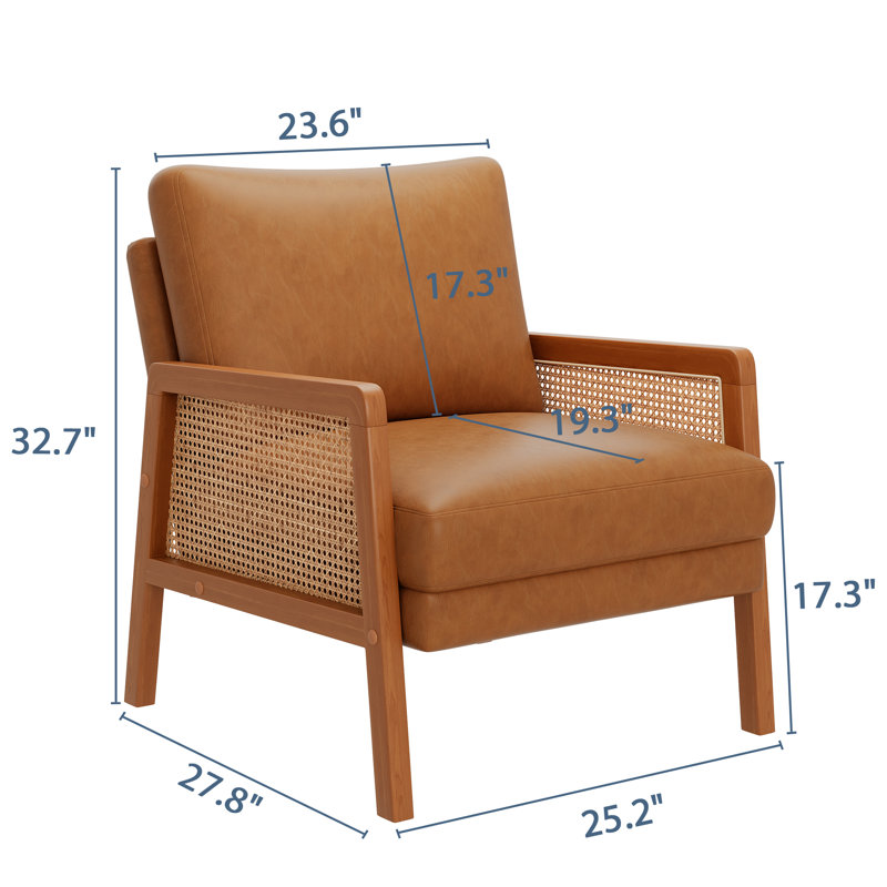 Fauteuil en similicuir