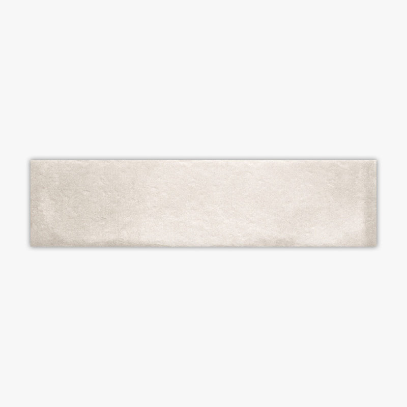 Feuille de mosaïque en céramique Brickell, Brickell taupe mat