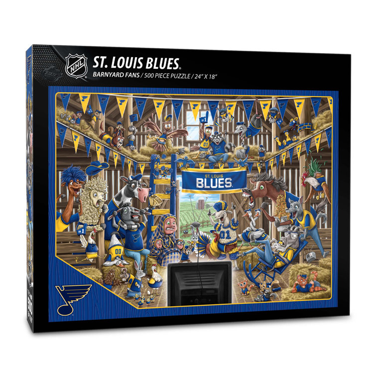 YouTheFan Buffalo Bills Barnyard Fans 500-Piece Puzzle