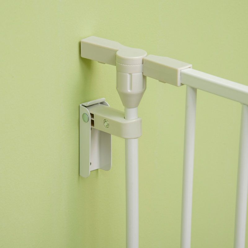 74.5cm H Panel Metal Pet Barrier With Door