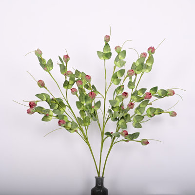 Artificial Farmhouse Greenery Branch Long Stem Foliage Leaves Fall Sprays For Vase Filler, Home Office Decor Table Centerpiece