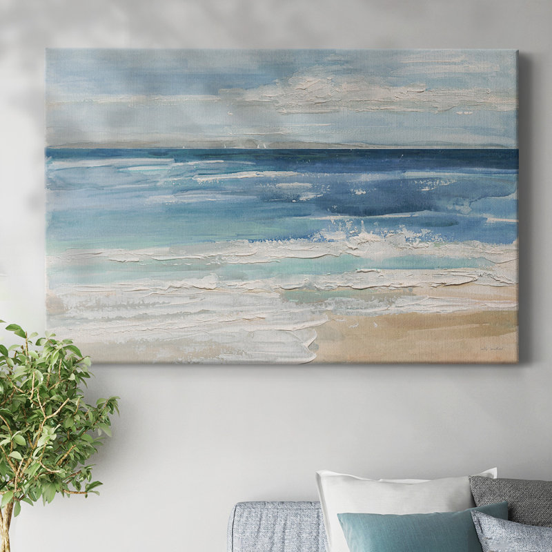 Toile tendue Ocean Waves I-Gallery, H 12 po x l 18 po