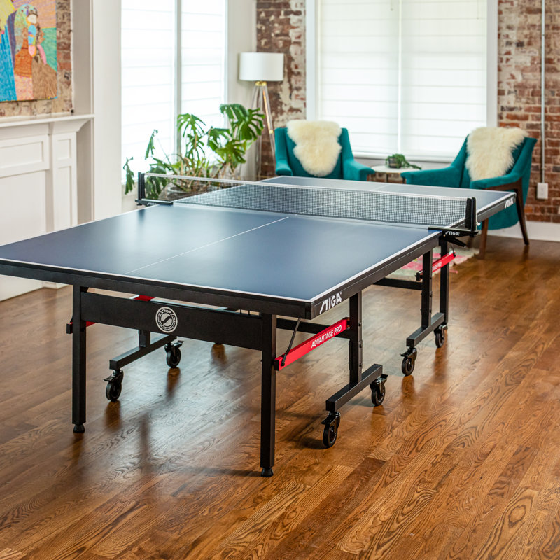 Stiga Advantage Pro Folding Indoor Table Tennis Table with Net