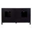 Meuble-lavabo double 60 po avec comptoir en quartz Celine-1021447614