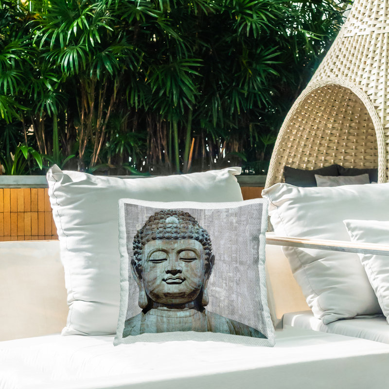 Coussin d'extérieur Buddha Meditating