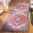 Sonia Oriental Area Rug in Red/Blue-1463980620