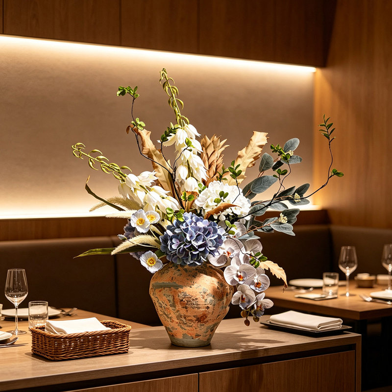 Vases de table en céramique