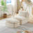 Compression Sofa Chair With Ottoman-443452444