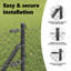 Vidaxl Chain Link Fence With Posts Steel-116797825-116797834