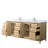 Janna 84" Freestanding Double Bathroom Vanity with Marble Top-108351949