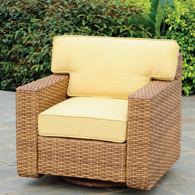 Java Wicker Outdoor Glider