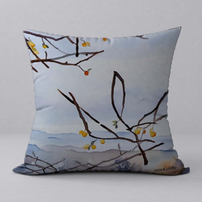 Reversible Throw Pillow