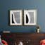 Black & White Abstract I " Abstract I " 2 - Pieces Painting Print