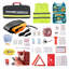 Trousse de secours 32 pièces pour voiture avec trousse de premiers soins d'urgence pour véhicules