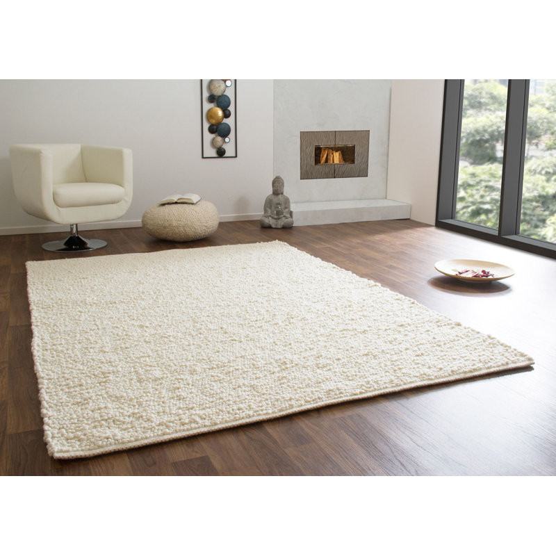 Natalie Wool Hand Woven Area Rug, Rectangular 300 x 400cm